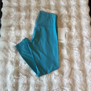 Lululemon Athletica Align Turquoise  Leggings NWT